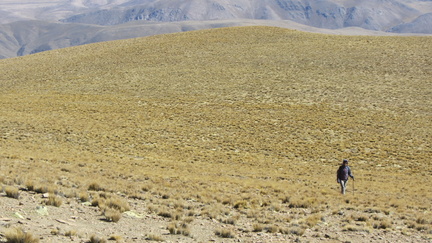 Trabajo de campo en la subcuenca del río Bermejo Superior