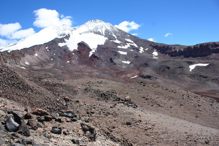 Trabajo de campo en la cuenca del río Diamante