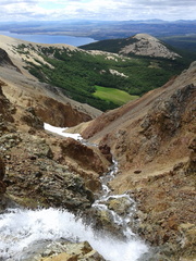 Trabajo de campo en la subcuenca del río Carrenleufú